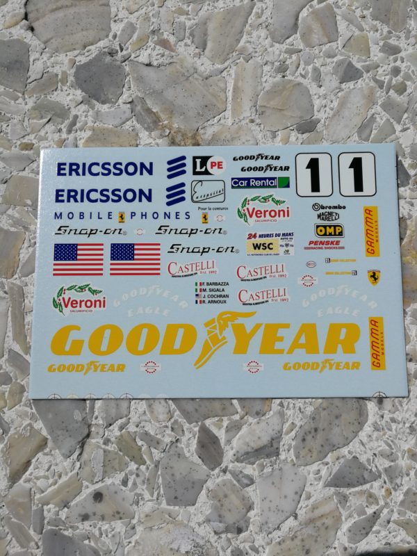 DECALS 1/18 Creation JMG