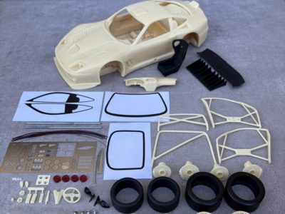 FERRARI 550 GT MARANELLO LARBRE COMPETITION (Monza) 2005 FULL KIT 1/18