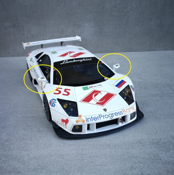 MIRRORS – Murcielago R-GT 1/18 - Image 2