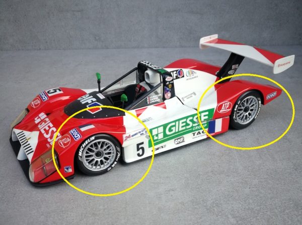FERRARI 333 SP - Rims BBS (1) 1/18 - Image 2
