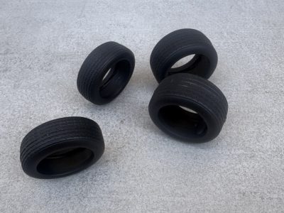 FERRARI 308 GTB - Tires resin 1/18