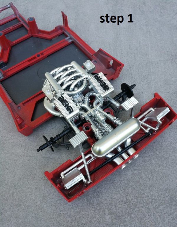 FERRARI F40 LM - Engine kit 1/18 - Image 4