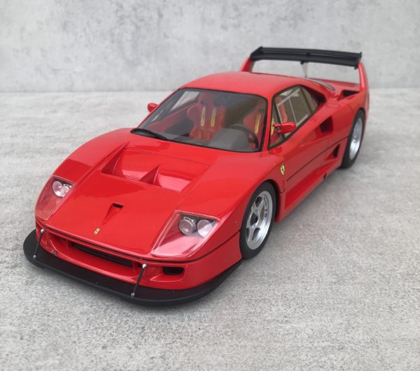 FERRARI F40 LM Rosso Corsa 1989 GT Spirit 1/18 - Image 5