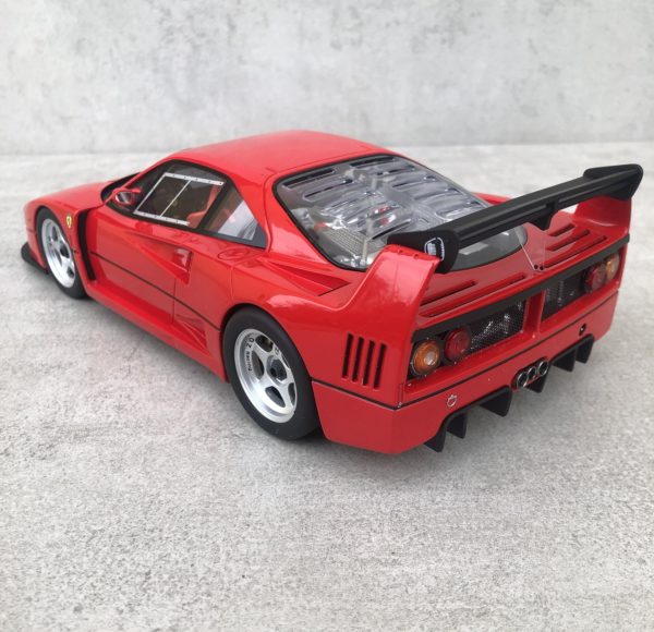 FERRARI F40 LM Rosso Corsa 1989 GT Spirit 1/18 - Image 4