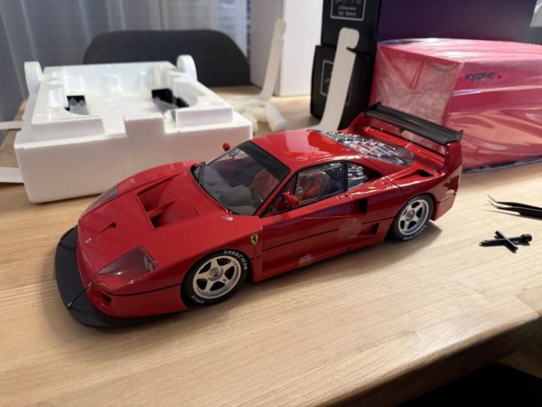 FERRARI F40 COMPETIZIONE 1989 RED 1/12 - Image 2