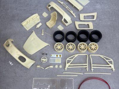 FERRARI F430 GT2 TRANS-KIT 1/18