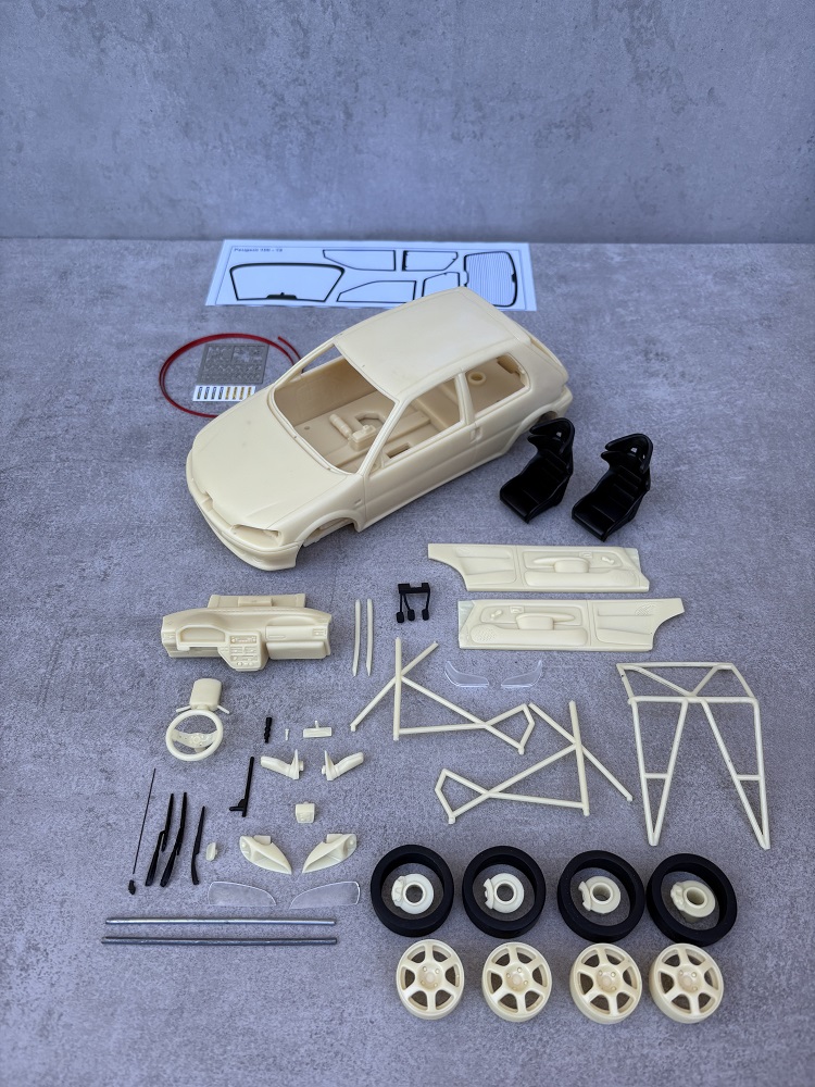 PEUGEOT 106 GTI 16V RALLYE FULL KIT 1/18
