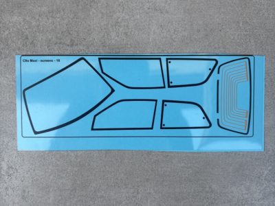 RENAULT CLIO MAXI - Windows set 1/18