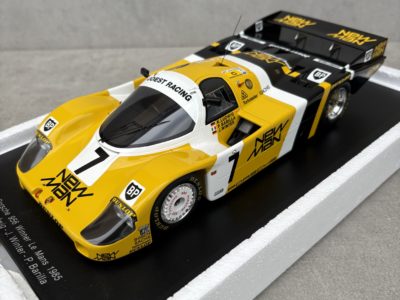 Porsche 956 LH winner Le Mans 1985 n° 7 New Man 1/18
