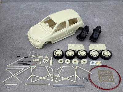 RENAULT CLIO 2 RS "RALLYE" FULL KIT 1/18