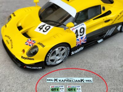 Additional Lotus Elise GT1 1/18